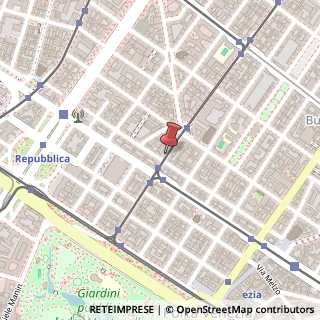 Mappa Via Lazzaretto, 15, 20124 Milano, Milano (Lombardia)