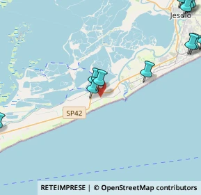 Mappa Via delle Boarie, 30013 Cavallino-Treporti VE, Italia (6.19583)
