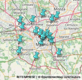 Mappa Via Volta Alessandro, 20121 Milano MI, Italia (5.70278)