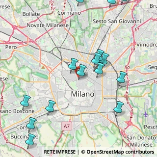 Mappa Via Volta Alessandro, 20121 Milano MI, Italia (5.35)