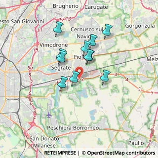 Mappa Via Cantamessa, 20096 Pioltello MI, Italia (2.82818)