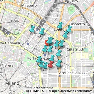 Mappa C. Buenos Aires, 20124 Milano MI, Italia (0.7315)