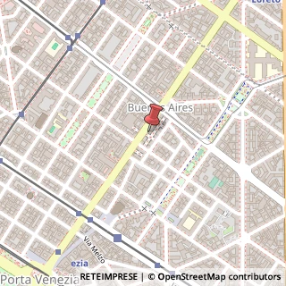 Mappa Galleria Buenos Aires, 9, 20124 Milano, Milano (Lombardia)