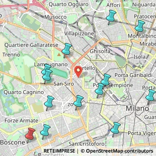 Mappa Via Silva, 20149 Milano MI, Italia (3.02533)