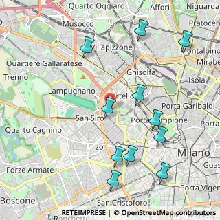 Mappa Via Silva, 20149 Milano MI, Italia (2.33091)