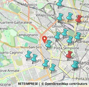 Mappa Via Albani Francesco, 20149 Milano MI, Italia (2.37063)