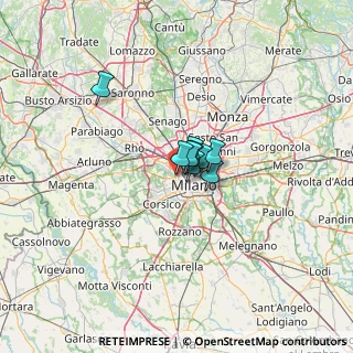 Mappa Via Silva, 20149 Milano MI, Italia (19.48909)