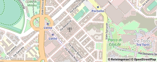 Mappa Milano