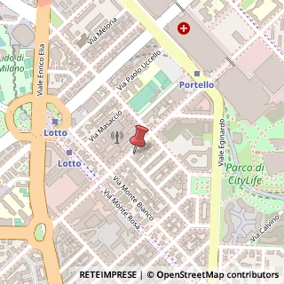 Mappa Via Guglielmo Silva, 35, 20149 Milano, Milano (Lombardia)