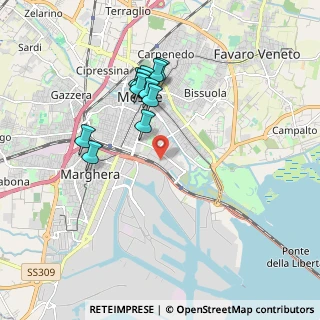 Mappa Via Antonio, 30172 Venezia VE, Italia (1.65636)