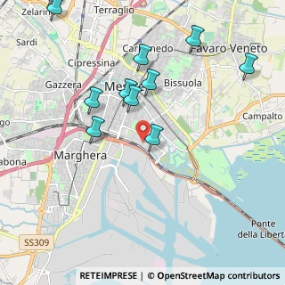 Mappa Via Antonio, 30172 Venezia VE, Italia (2.31273)