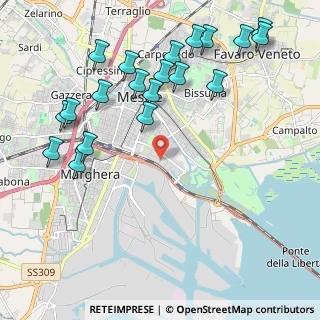 Mappa Via Antonio, 30172 Venezia VE, Italia (2.477)