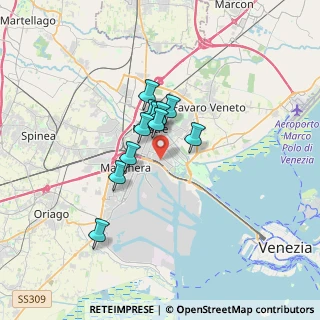 Mappa Via Antonio, 30172 Venezia VE, Italia (2.23182)