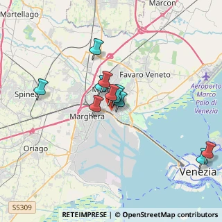 Mappa Via Antonio, 30172 Mestre VE, Italia (2.93)