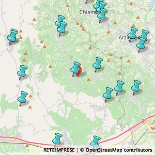 Mappa 37030 Montecchia di Crosara VR, Italia (6.3135)