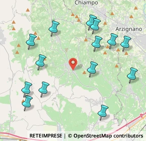 Mappa 37030 Montecchia di Crosara VR, Italia (4.75214)