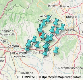 Mappa 37030 Montecchia di Crosara VR, Italia (9.683)