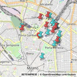 Mappa Viale Monte Santo 7 TEMPORANEAMENTE C, 20124 Milano MI, Italia (0.945)