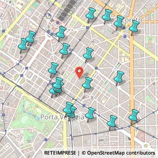 Mappa Via Alessandro Tadino, 20124 Milano MI, Italia (0.599)