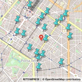Mappa Via Alessandro Tadino, 20124 Milano MI, Italia (0.5895)