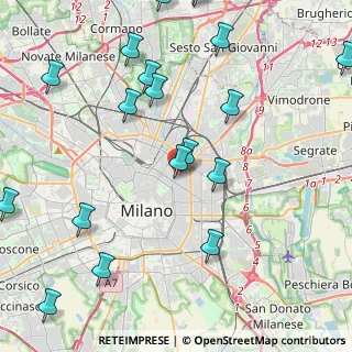 Mappa Via Alessandro Tadino, 20124 Milano MI, Italia (5.719)