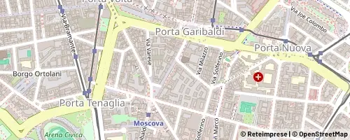 Mappa Milano