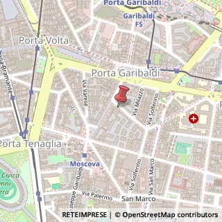 Mappa Via Marsala,  11, 20121 Milano, Milano (Lombardia)