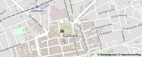 Mappa Galliate