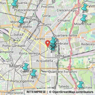 Mappa Piazza Leonardo da Vinci, 20131 Milano MI, Italia (2.62545)