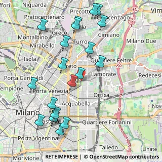 Mappa Piazza Leonardo da Vinci, 20131 Milano MI, Italia (2.3705)