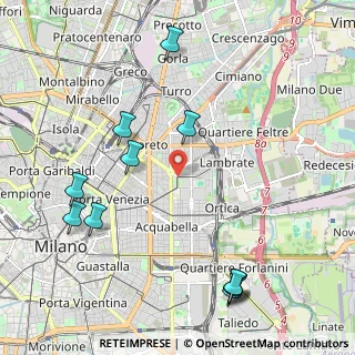 Mappa Piazza Leonardo da Vinci, 20131 Milano MI, Italia (2.54455)