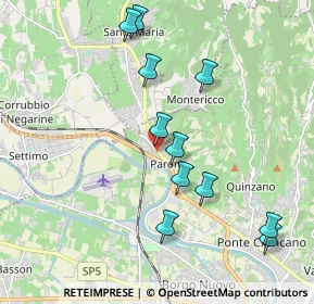 Mappa Via San Cristina, 37124 Parona VR, Italia (2.00636)