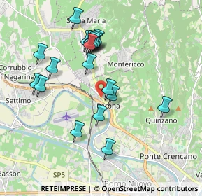 Mappa Via Valpolicella, 37125 Verona VR, Italia (1.8315)