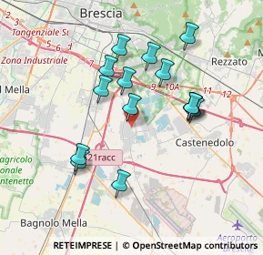 Mappa Piazzale John Fitzgerald Kennedy, 25010 Borgosatollo BS, Italia (3.32133)