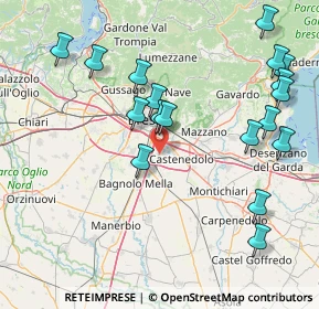 Mappa Via Giovanni Pascoli, 25010 Borgosatollo BS, Italia (18.21611)