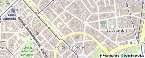 Mappa Milano