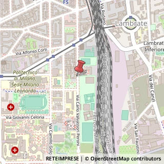 Mappa Via Carlo Valvassori Peroni,  47, 20133 Milano, Milano (Lombardia)
