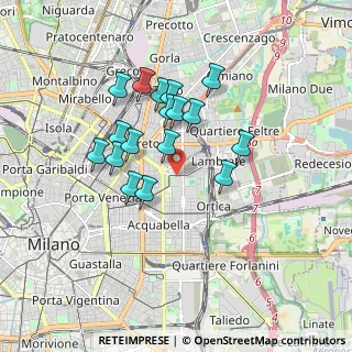Mappa Edificio 4, 20133 Milano MI, Italia (1.47176)