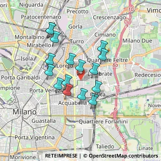 Mappa Edificio 4, 20133 Milano MI, Italia (1.51563)