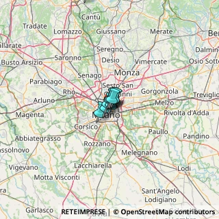 Mappa Via Lodovico Settala, 20124 Milano MI, Italia (8.49)