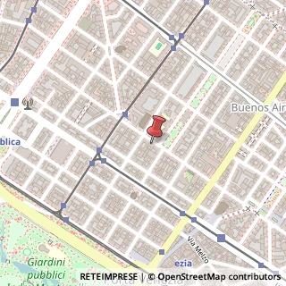 Mappa Via San Gregorio, 23, 20124 Milano, Milano (Lombardia)