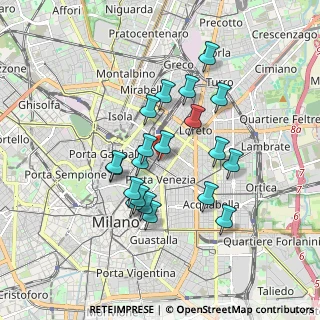 Mappa Via Lodovico Settala, 20124 Milano MI, Italia (1.504)