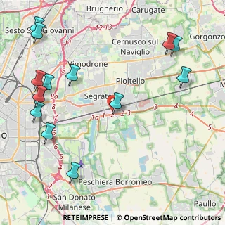 Mappa Linate Business Park, 20096 Pioltello MI, Italia (5.64)