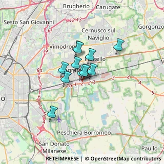 Mappa Linate Business Park, 20096 Pioltello MI, Italia (2.01167)