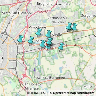 Mappa Linate Business Park, 20096 Pioltello MI, Italia (2.60583)