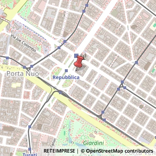 Mappa Piazza della Repubblica, 26, 20124 Milano, Milano (Lombardia)