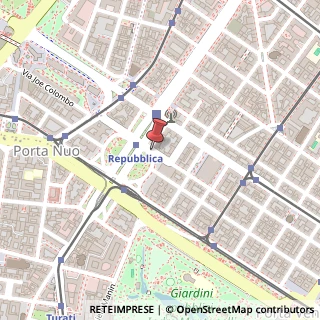 Mappa Piazza della Repubblica,  26, 20124 Milano, Milano (Lombardia)