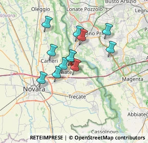 Mappa Strada Vicinale Vulpiate, 28066 Galliate NO, Italia (5.36)