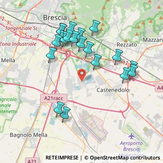 Mappa Via Bettole, 25010 Borgosatollo BS, Italia (4.1625)