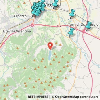Mappa 36040 Vicenza VI, Italia (6.5835)